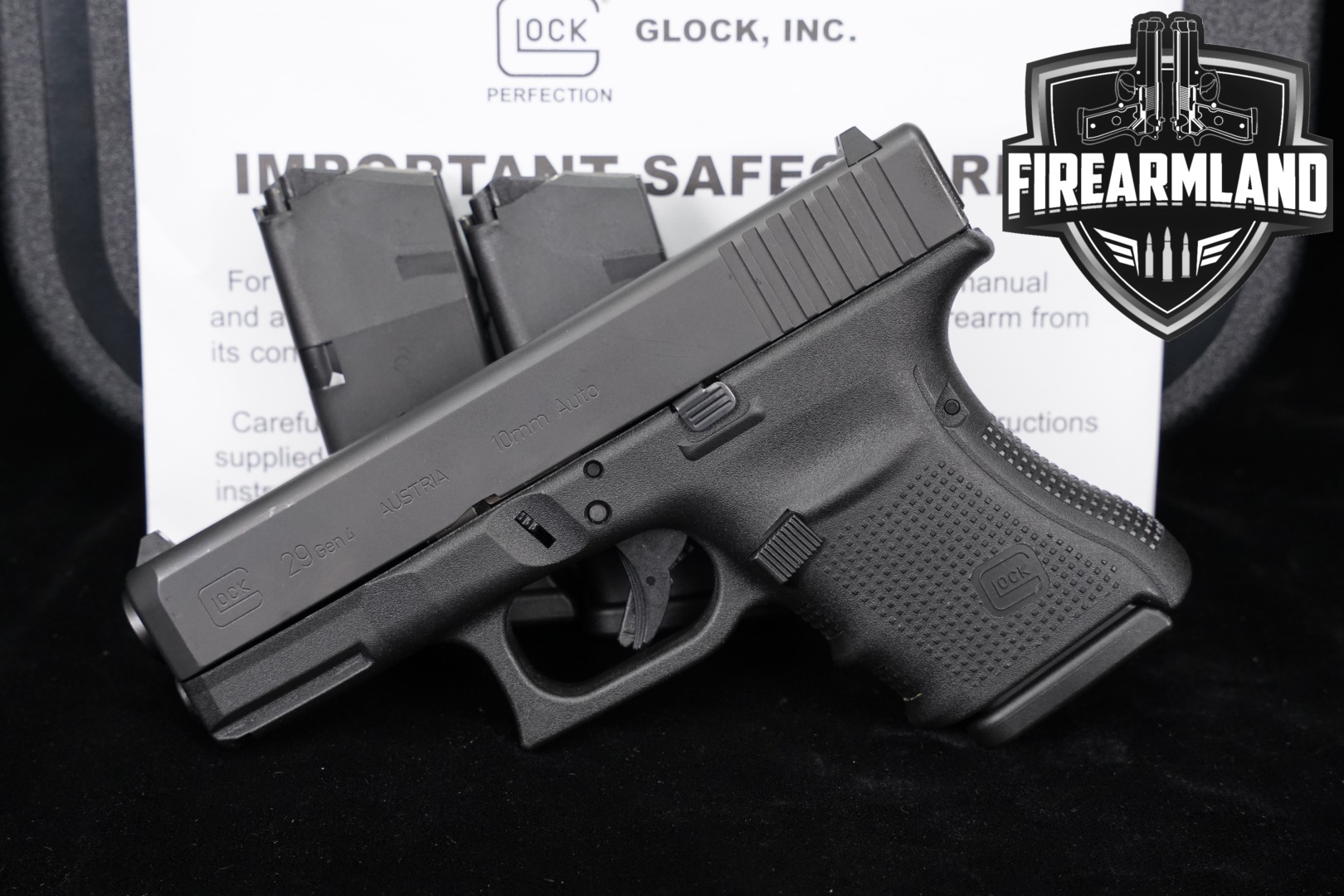 Glock G29 Gen4 10mm Black in Very Good Condition Thumbnail
