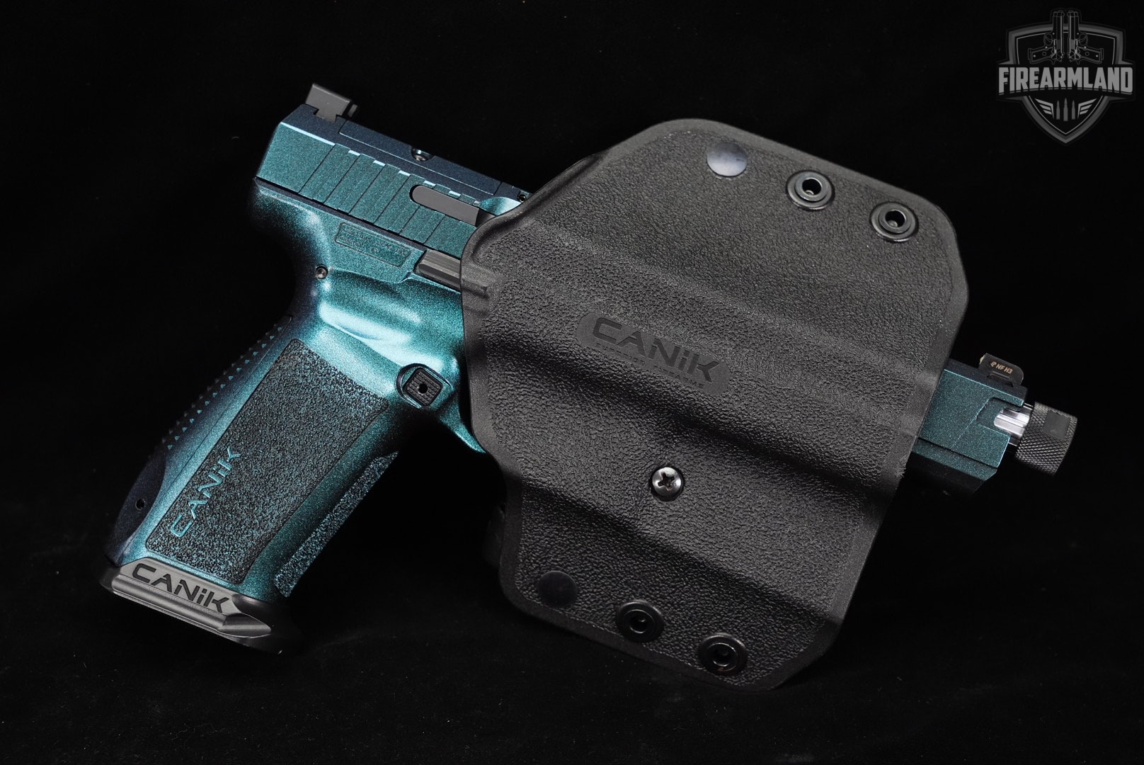 Canik METE SFx PRO Stingray 9mm Optics-Ready THREADED+2 MAGS, ORIG CASE-img-15