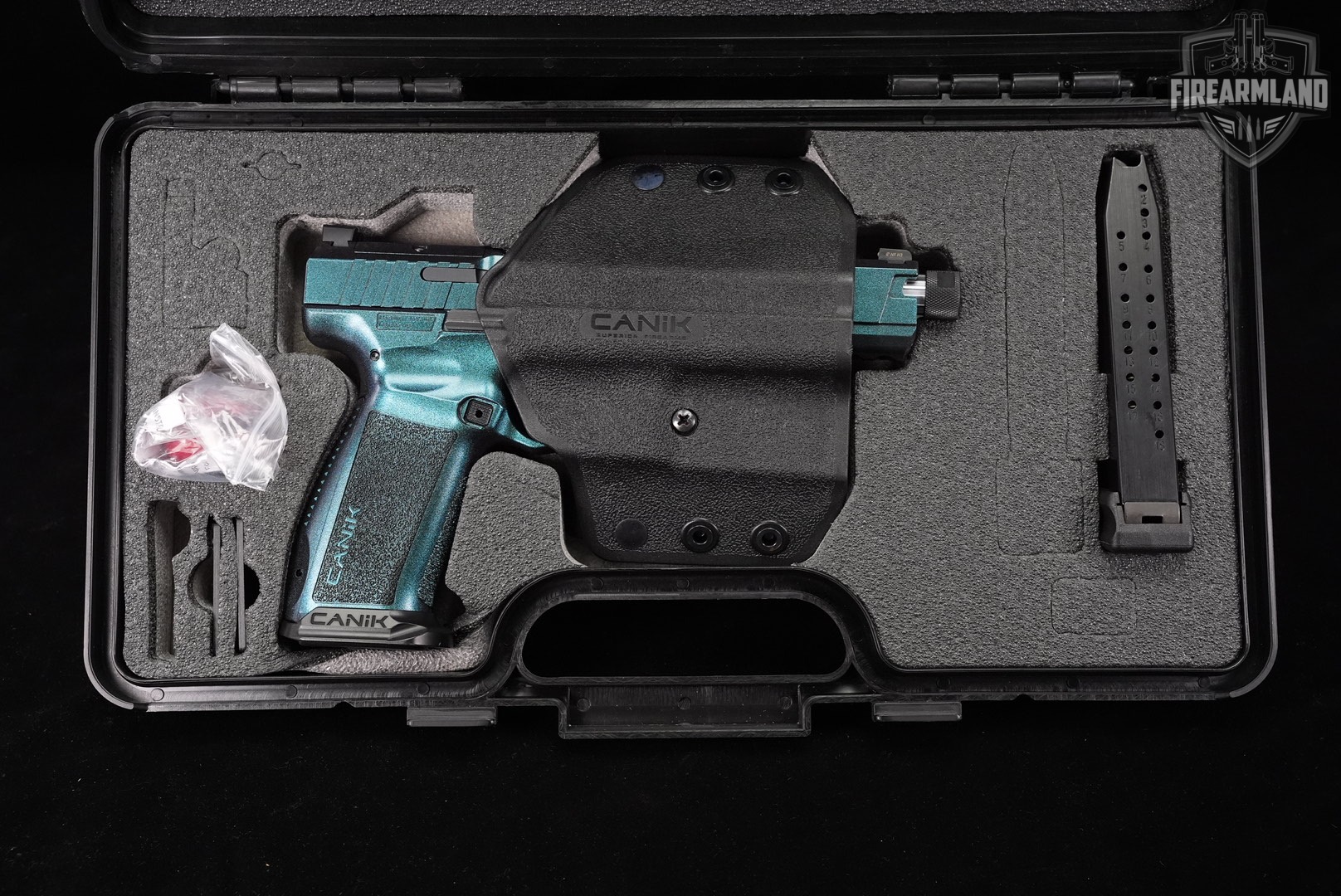 Canik METE SFx PRO Stingray 9mm Optics-Ready THREADED+2 MAGS, ORIG CASE-img-18