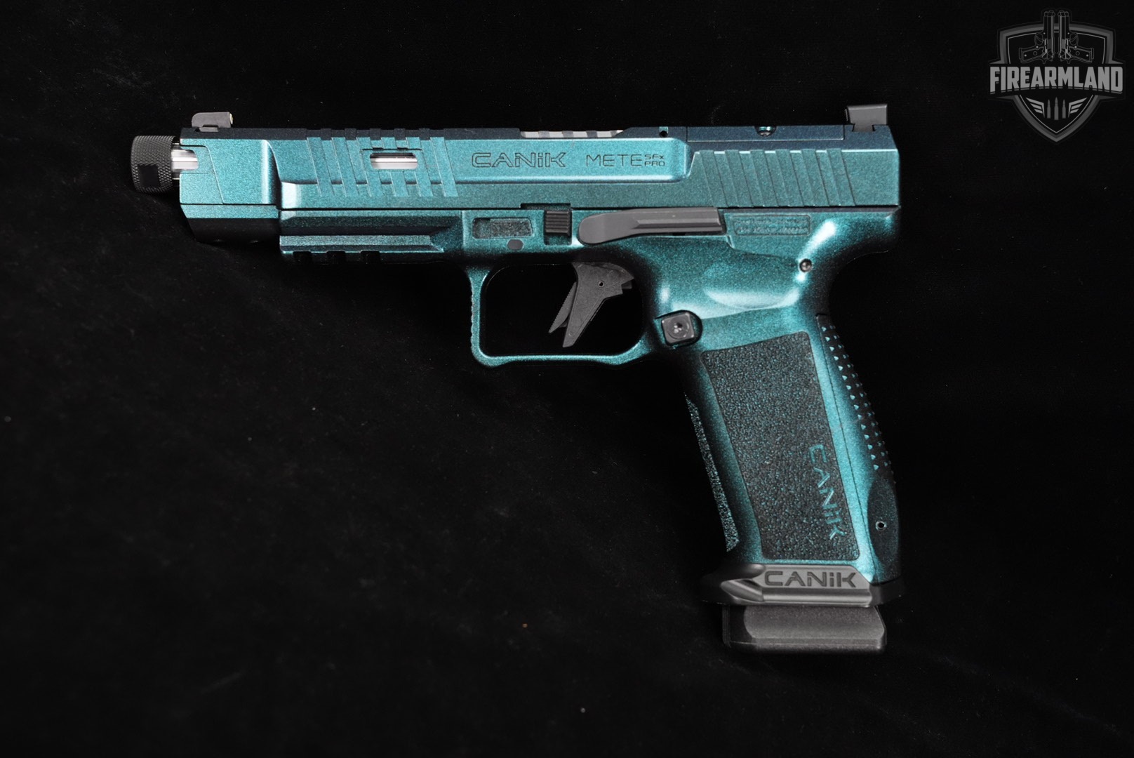 Canik METE SFx PRO Stingray 9mm Optics-Ready THREADED+2 MAGS, ORIG CASE-img-3