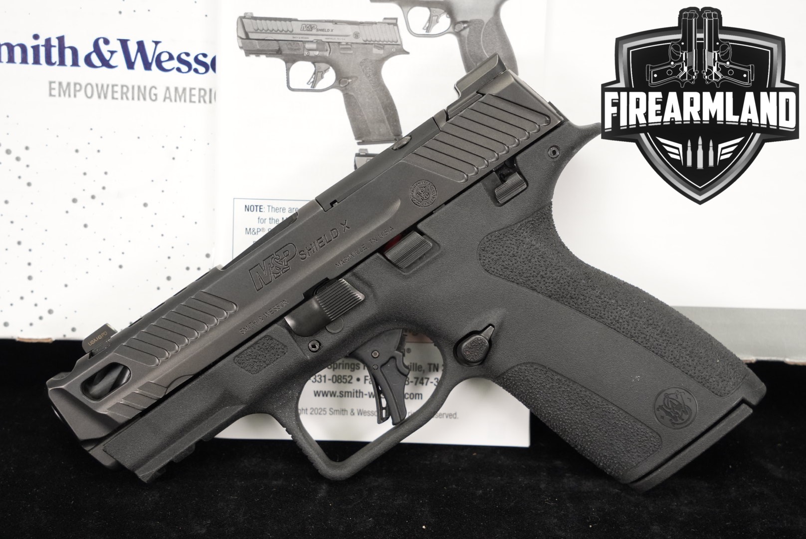 Smith & Wesson M&P Shield X PC Carry COMP TS PORT S&W 9mm OR +ORIG BOX-img-0