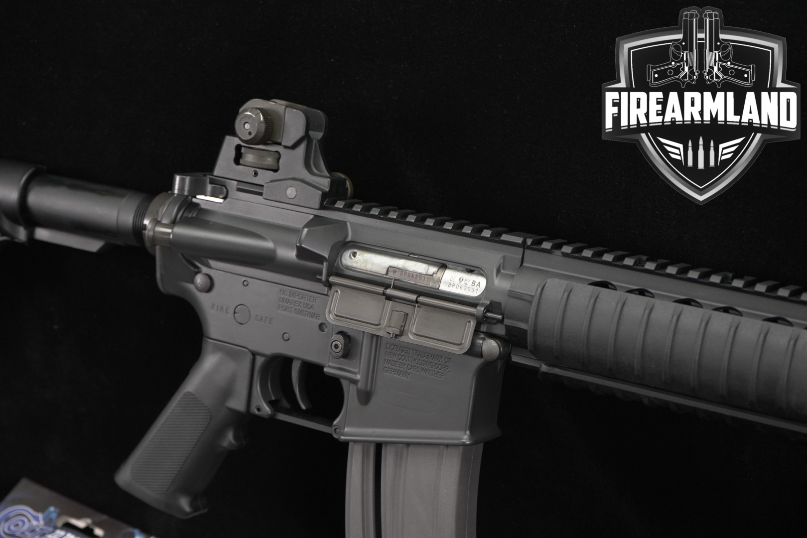 Walther M4 Carbine Tactical Rimfire .22 LR Black in Excellent Condition Thumbnail