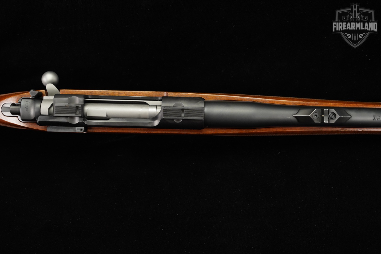 LEFT-HAND Ruger M77 Hawkeye 375Ruger 23" Blued & Walnut M-77-img-11