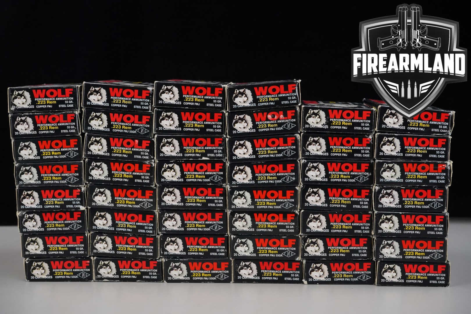 Wolf 223 Rem Ammo .223 Rem. in New - Old Stock Condition Thumbnail