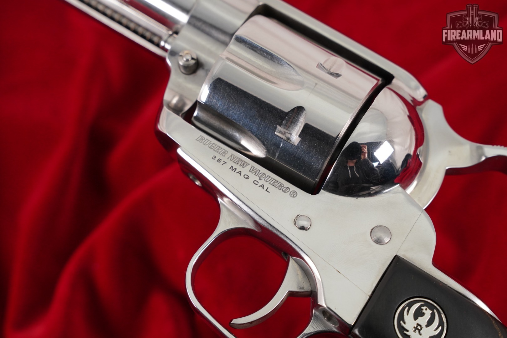 Ruger New Vaquero SAO Birdshead 357 Magnum 3.75" +ORIGINAL CASE-img-16