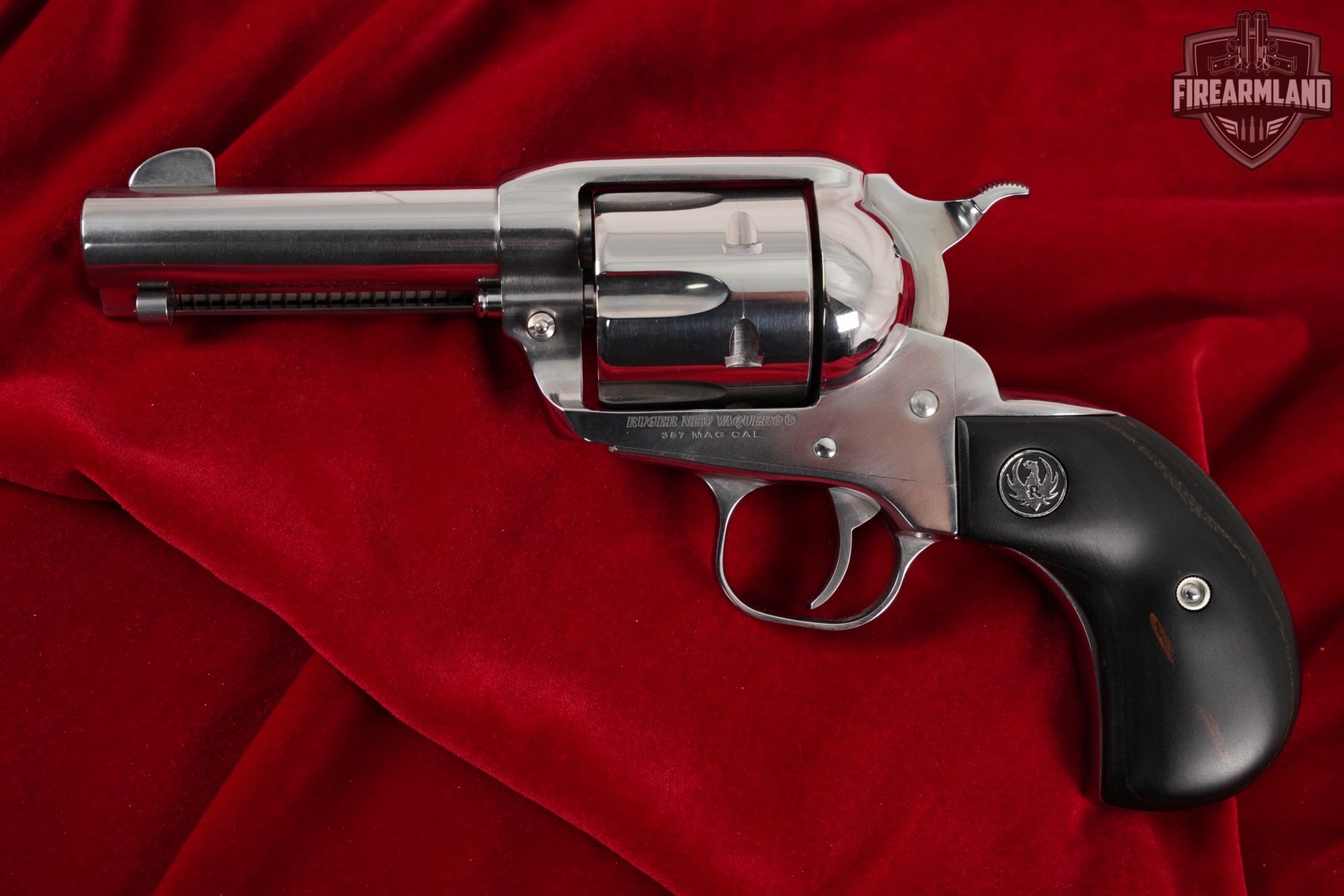 Ruger New Vaquero SAO Birdshead 357 Magnum 3.75" +ORIGINAL CASE-img-2