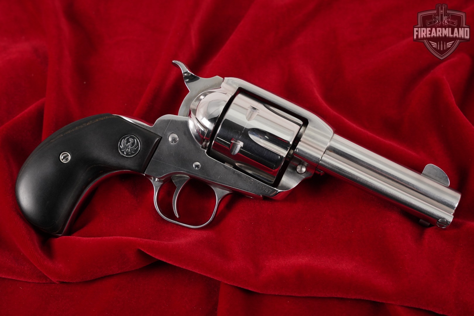Ruger New Vaquero SAO Birdshead 357 Magnum 3.75" +ORIGINAL CASE-img-3