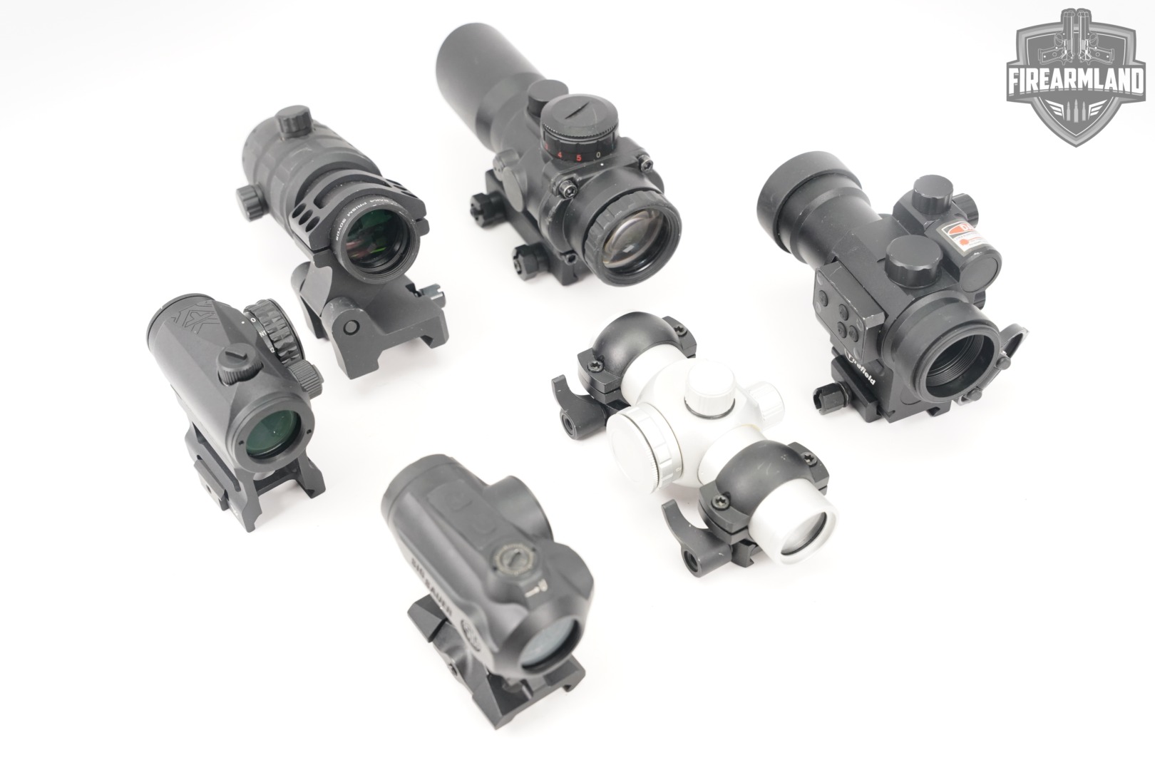 FIVE RED DOT SIGHT LOT 5 Pack CVLife RGET Vortex Sig Sauer Firefield RDS-img-2