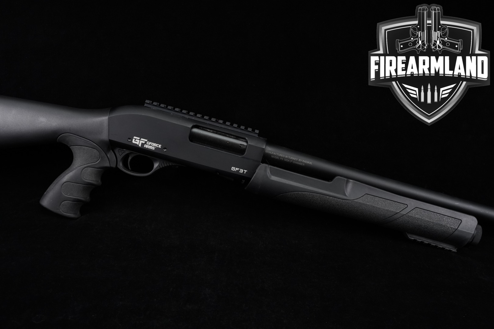 GForce Arms GF3T 12 Gauge Black in Very Good Condition Thumbnail