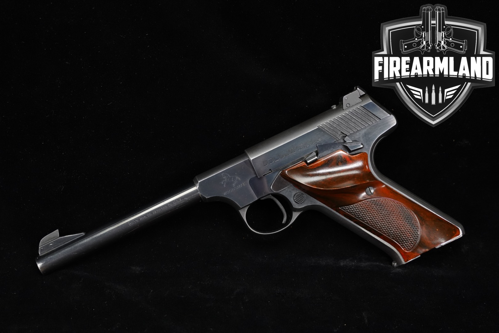 1949 Colt Woodsman Target Model, Second Series .22 LR Blued in Good Condition Thumbnail