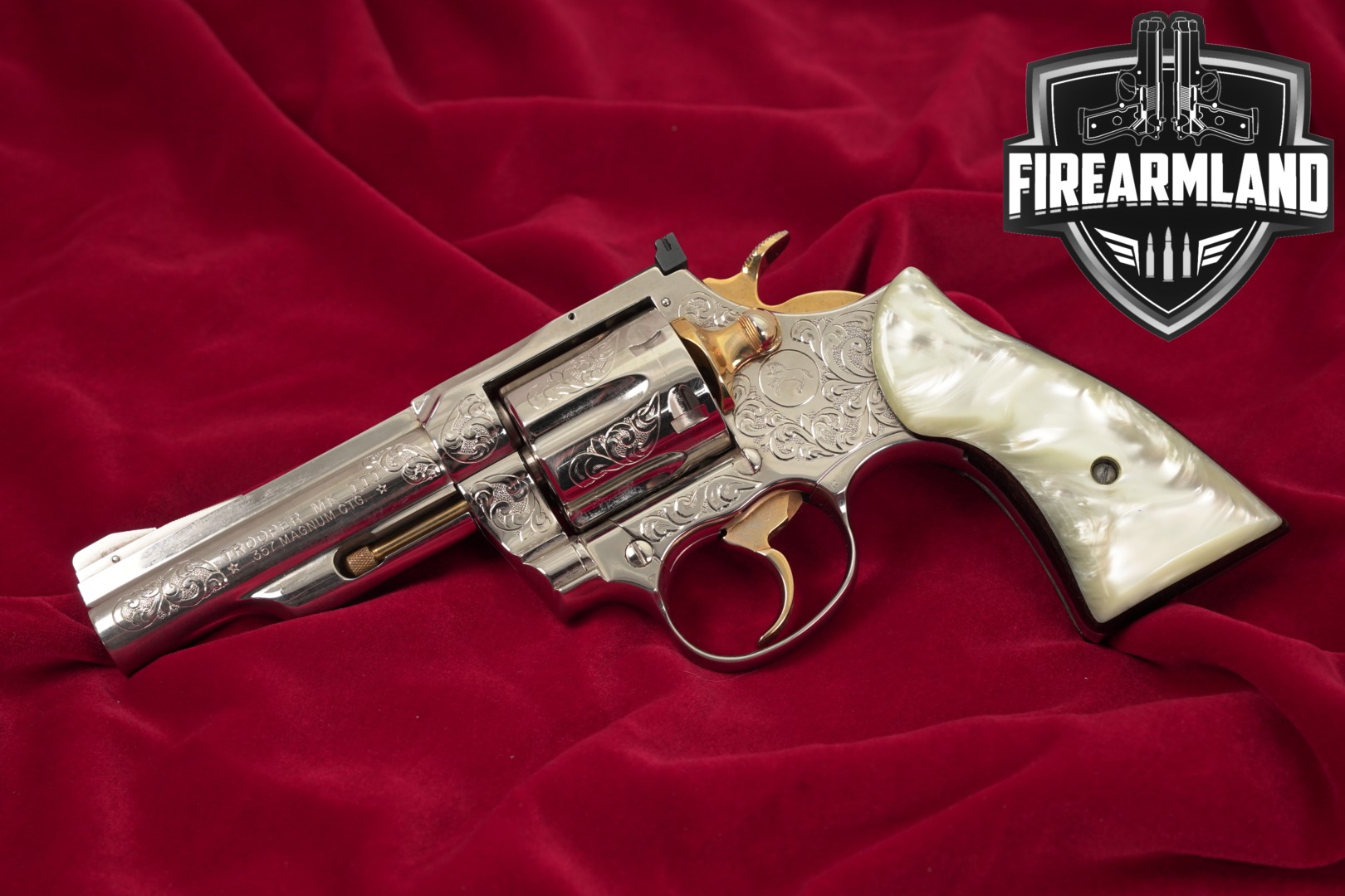 1977 Colt Trooper MK III .357 Mag. Nickel in Excellent Condition Thumbnail