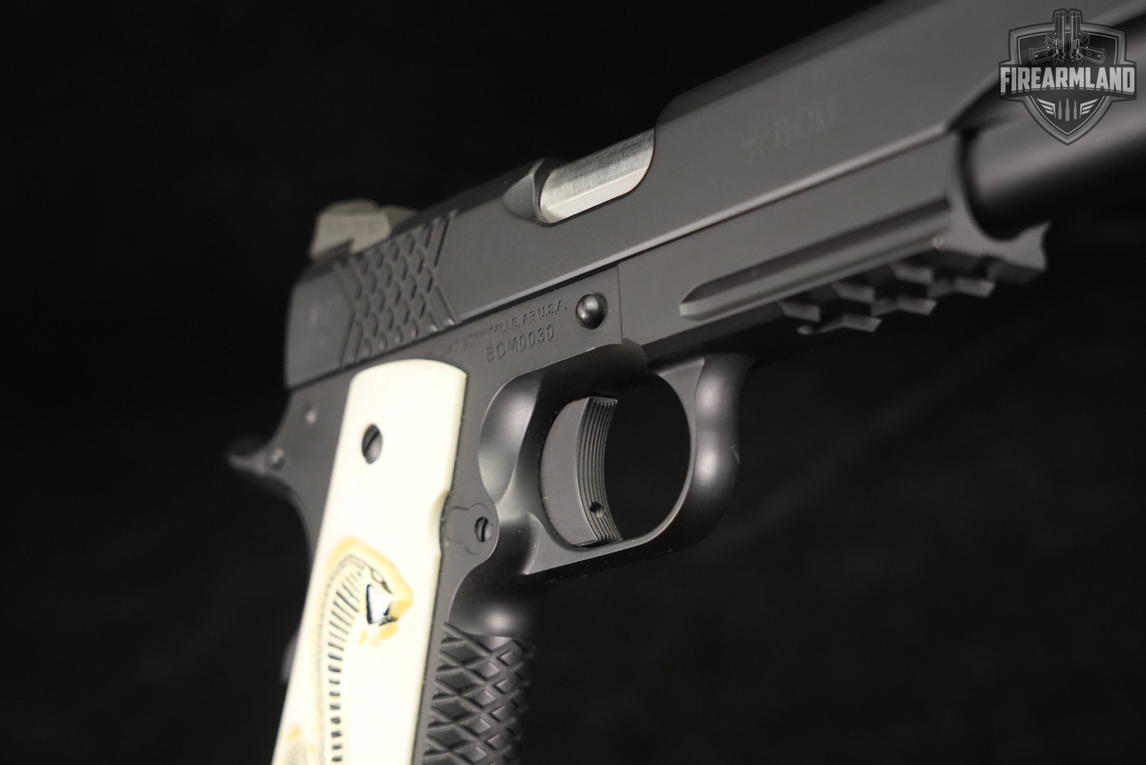 LIMITED Wilson Combat BCMGUNFIGHTER 1911 45 ACP WC Bravo Company-img-11