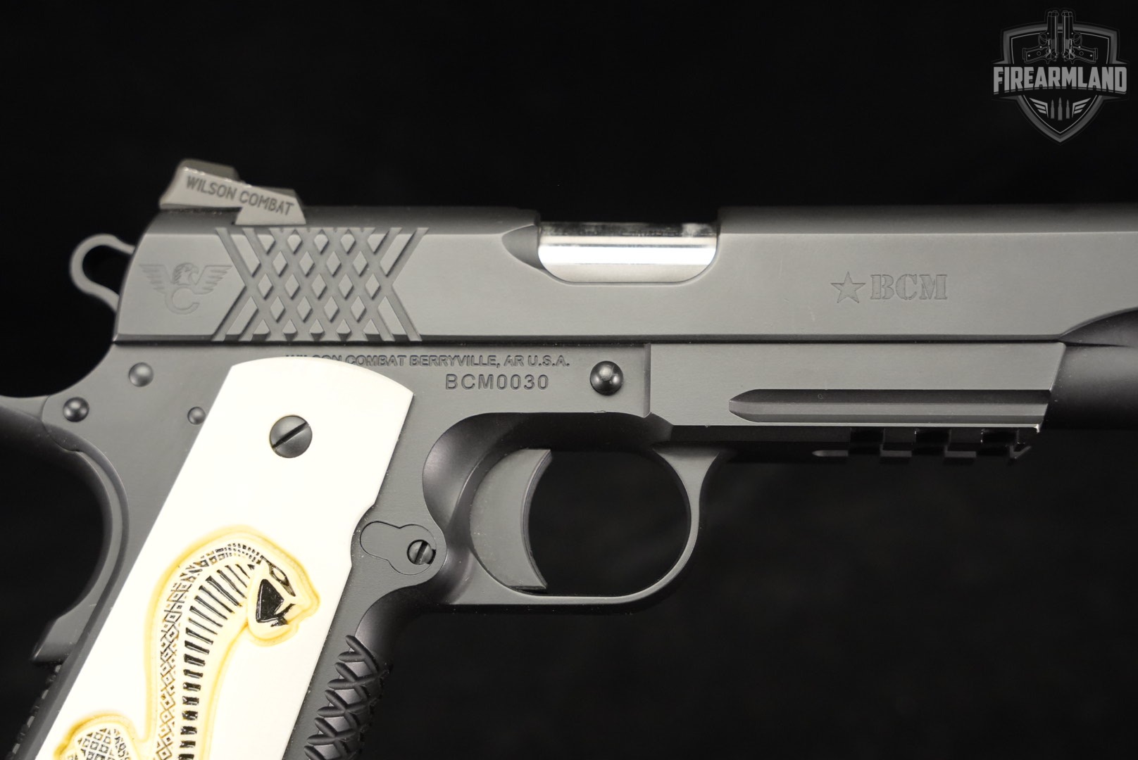 LIMITED Wilson Combat BCMGUNFIGHTER 1911 45 ACP WC Bravo Company-img-12