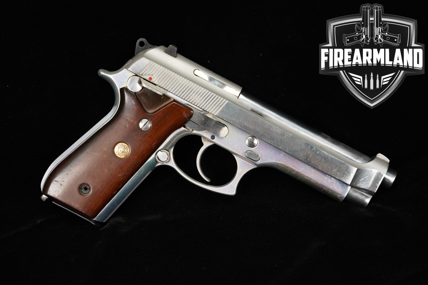Taurus PT 92 AFS 9mm Luger Satin Stainless in Fair Condition Thumbnail