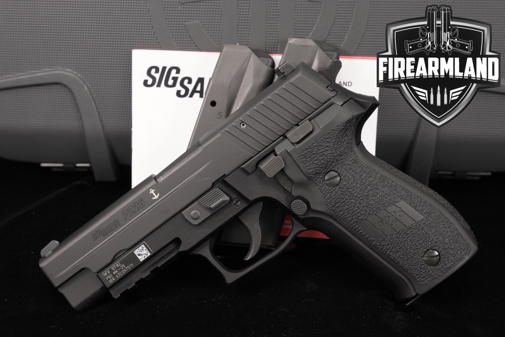 Sig Sauer P226 MK25 9mm Luger Black in Excellent Condition Thumbnail