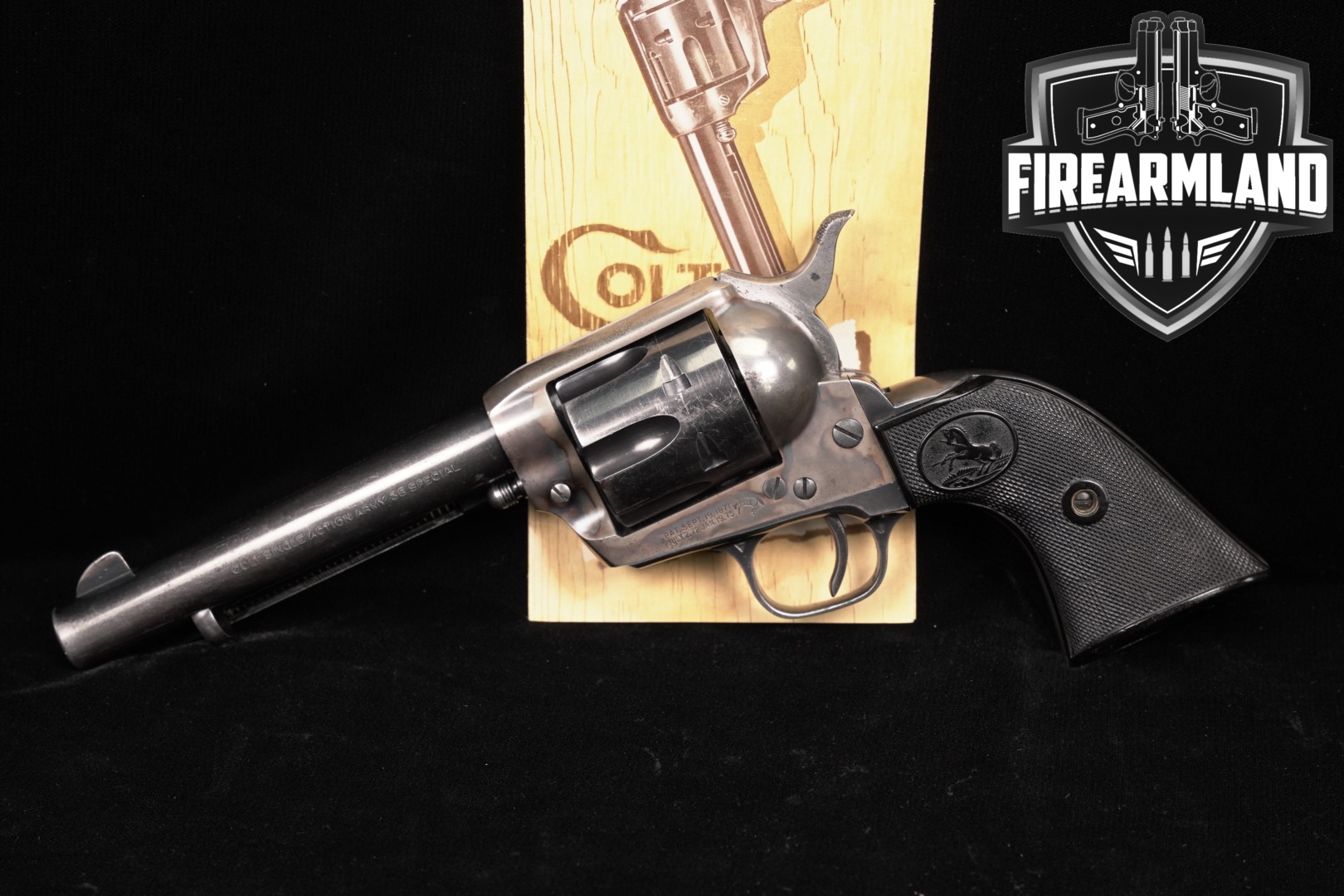 1956 Colt Single Action Army Second Generation 38 Special 5.5 SAA +ORIG BOX