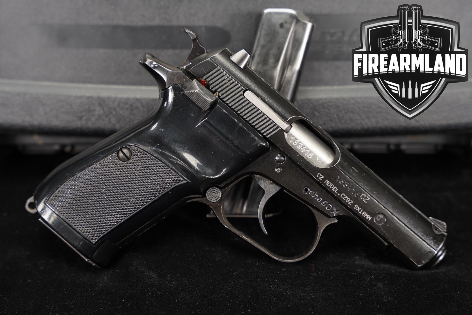 CZ CZ 82 9x18mm Makarov Black in Good Condition Thumbnail
