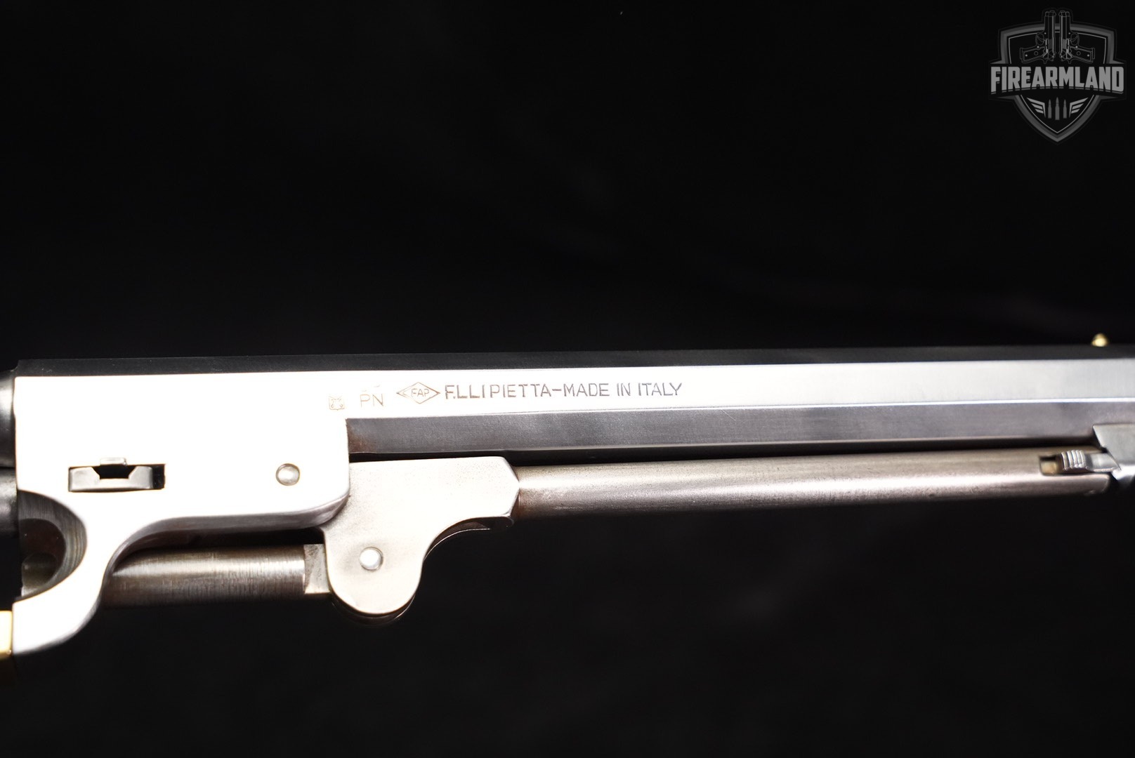 F.lli Pietta 1851 Navy Yank 44 BPM Flli 7.5 In The White +HOLSTER-img-11