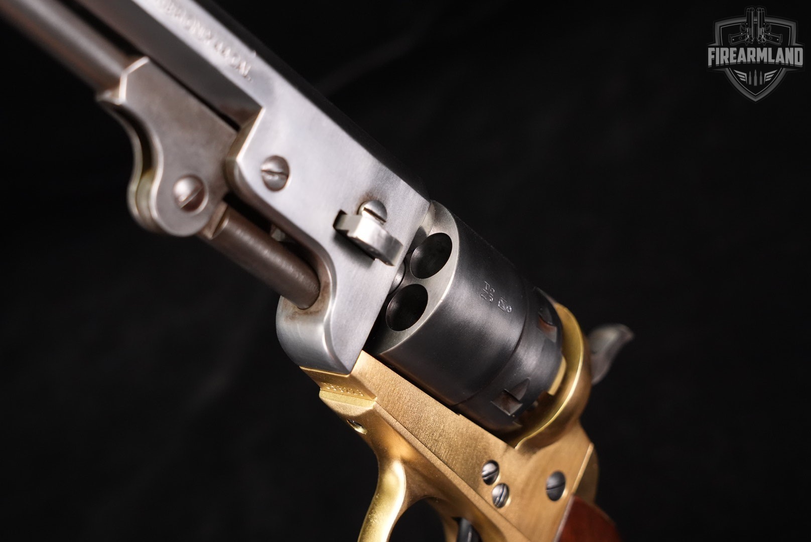F.lli Pietta 1851 Navy Yank 44 BPM Flli 7.5 In The White +HOLSTER-img-13