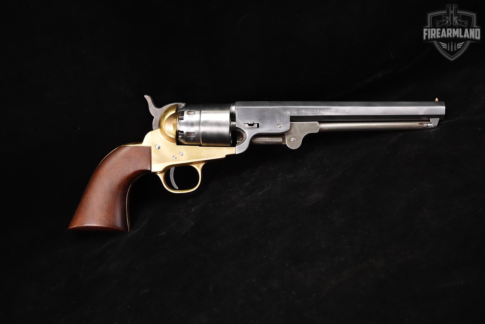 F.lli Pietta 1851 Navy Yank 44 BPM Flli 7.5 In The White +HOLSTER-img-3