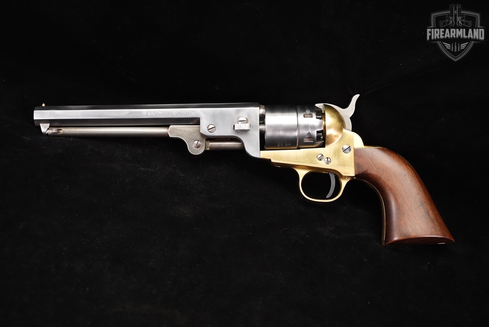 F.lli Pietta 1851 Navy Yank 44 BPM Flli 7.5 In The White +HOLSTER-img-4