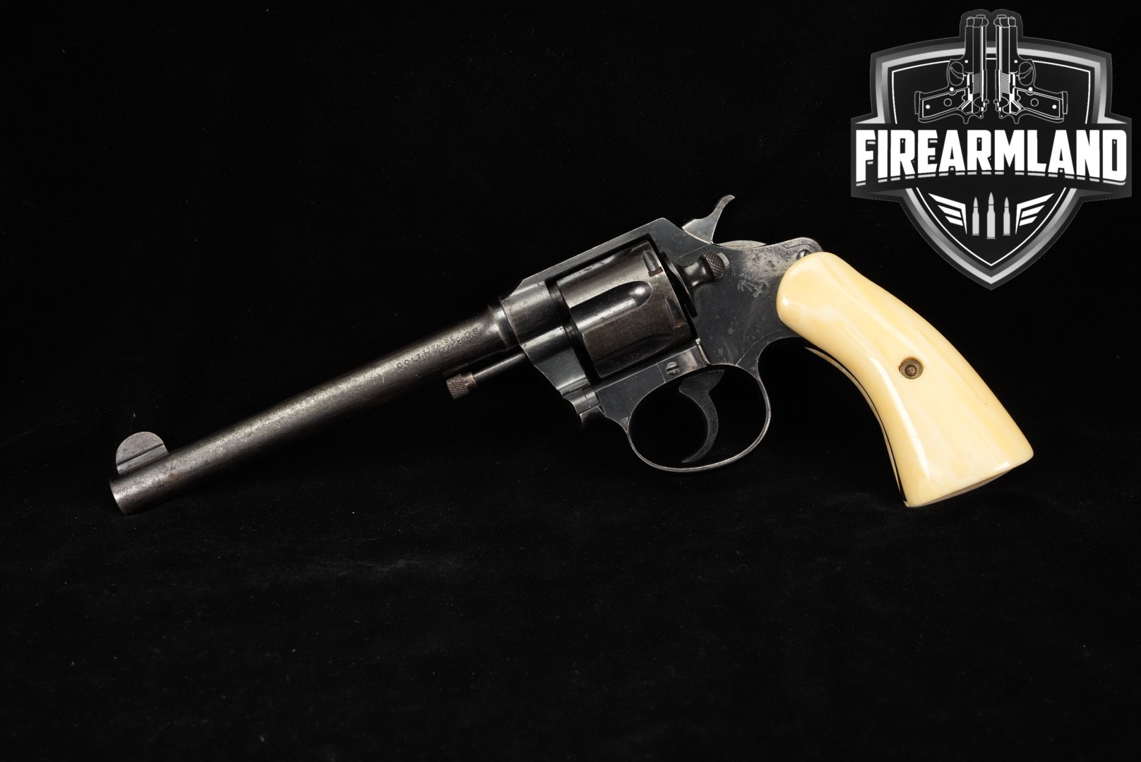 1917 Colt Police Positive First Issue .38 S&W Blued in Good Condition Thumbnail