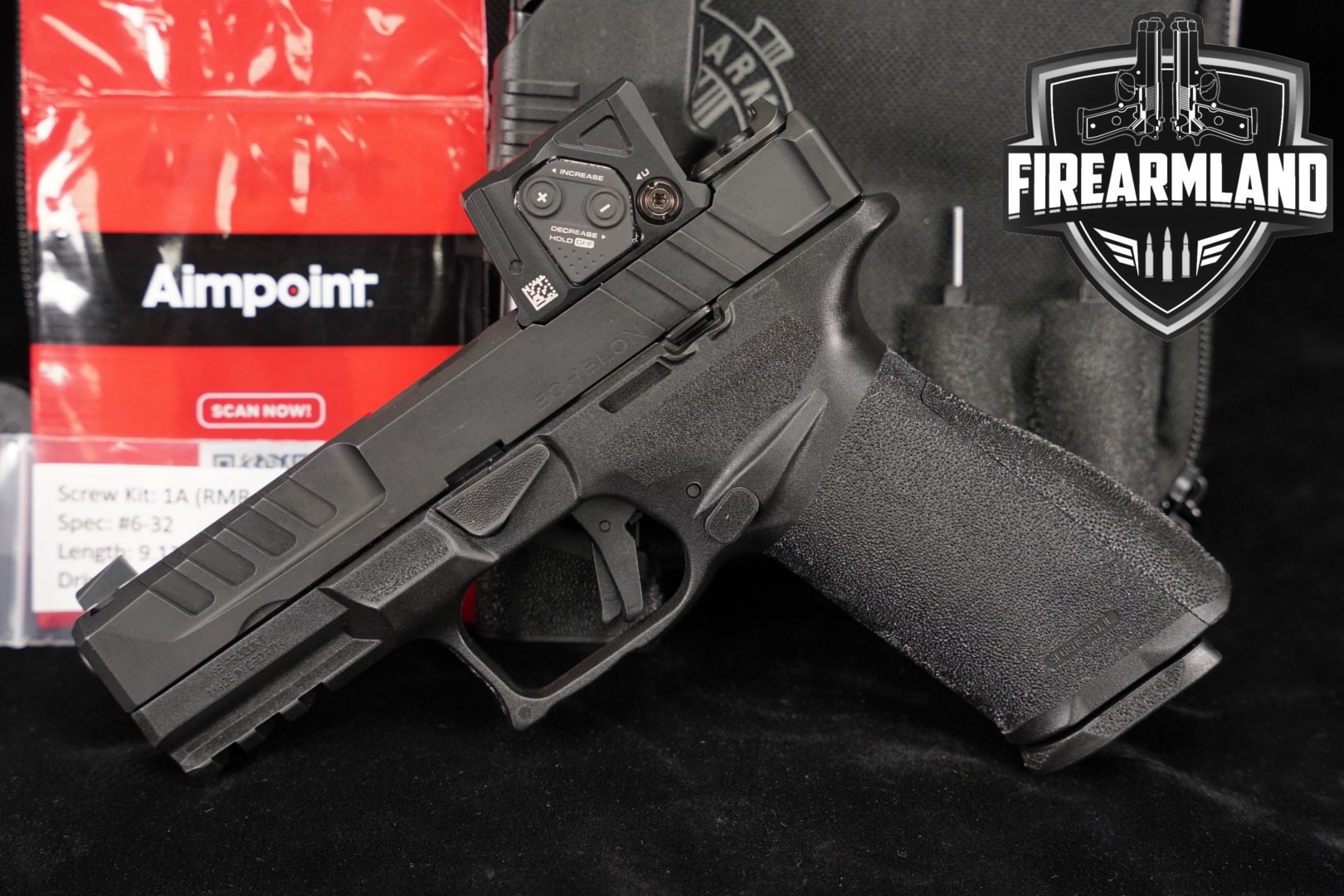Springfield Armory Echelon 4.0FC COA 9mm Luger Black in Very Good Condition Thumbnail