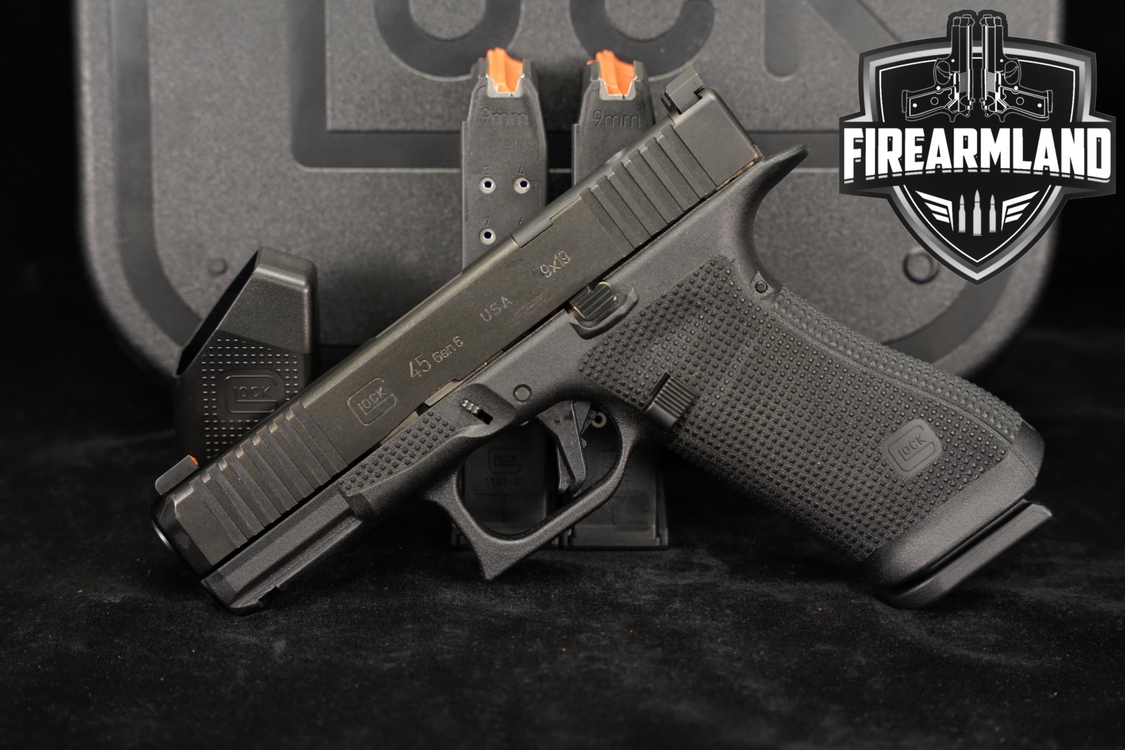 Glock 45 Gen6 ORS G45 Gen 6 9mm 4.02" +3 MAGS & ORIG CASE-img-0