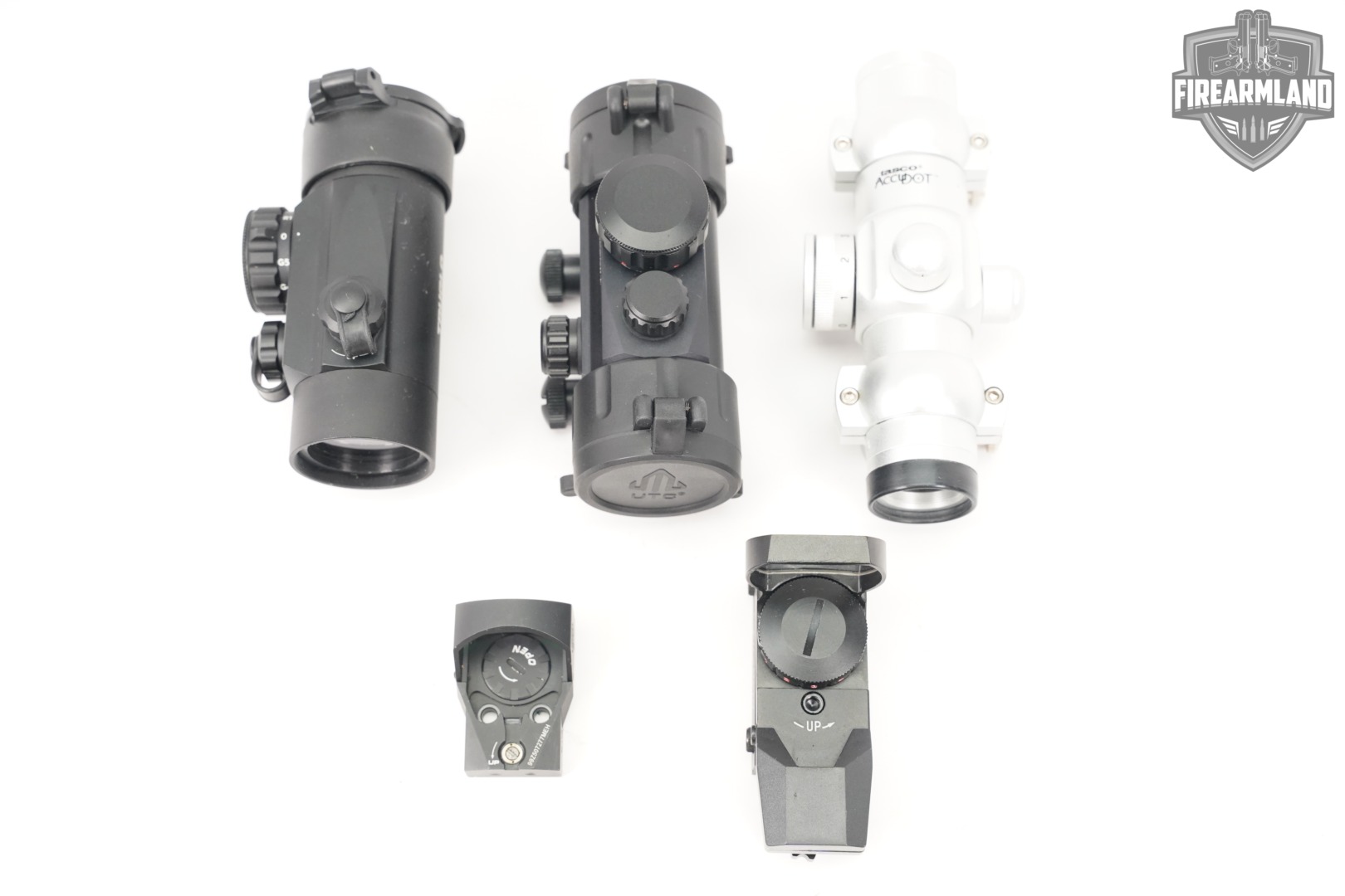FIVE RED DOT SIGHT LOT 5 Pack Tasco TruGlo Firefield UTG Sig Sauer RDS-img-3