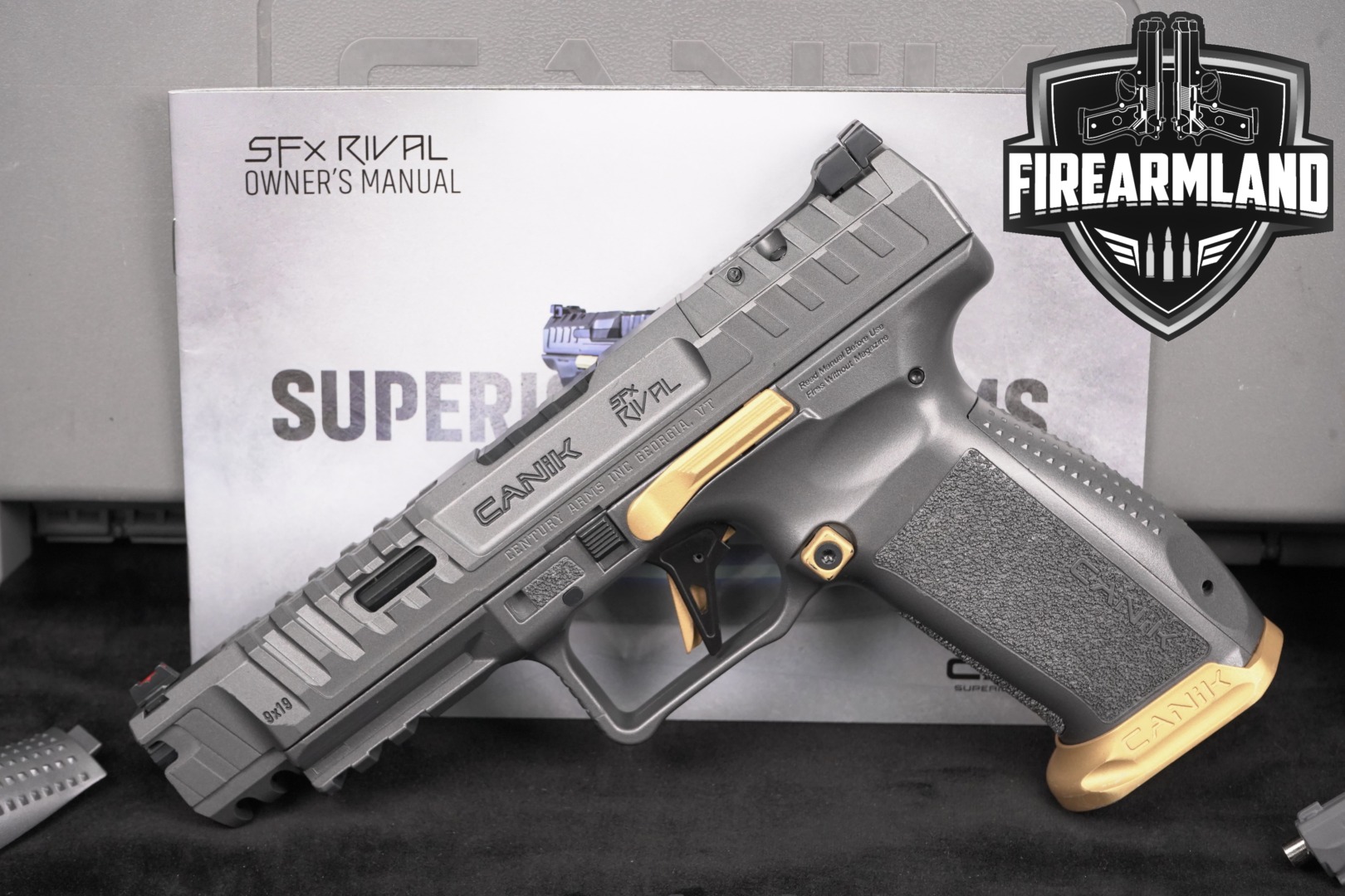 Canik SFx Rival 9mm Luger Rival Grey in Very Good Condition Thumbnail