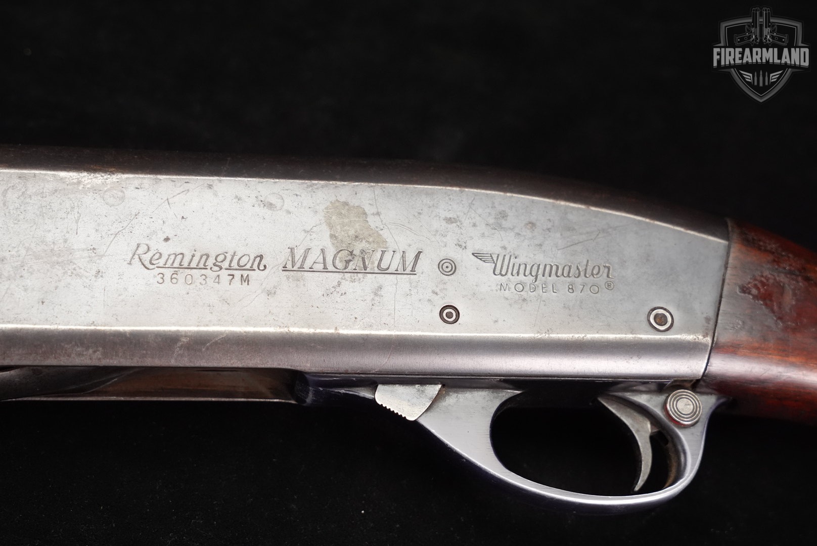Remington Model 870 Wingmaster Magnum 12-Gauge 23.5" Blued & Wood M870-img-20