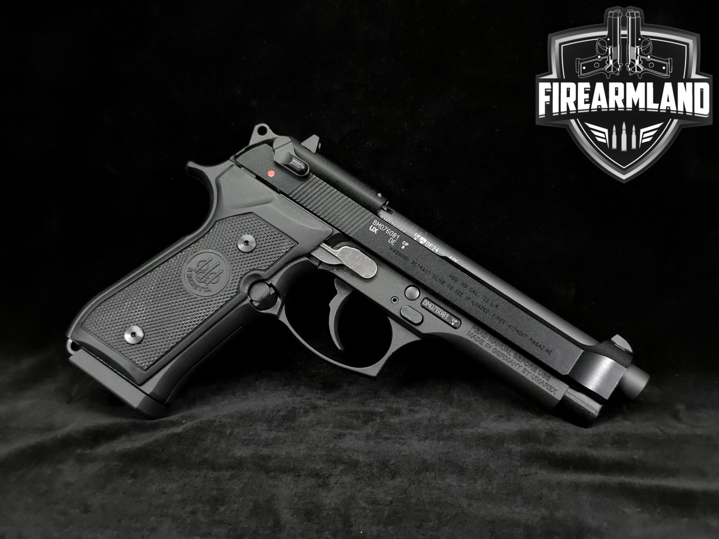 Beretta M9-22 .22 LR Black Bruniton in Very Good Condition Thumbnail