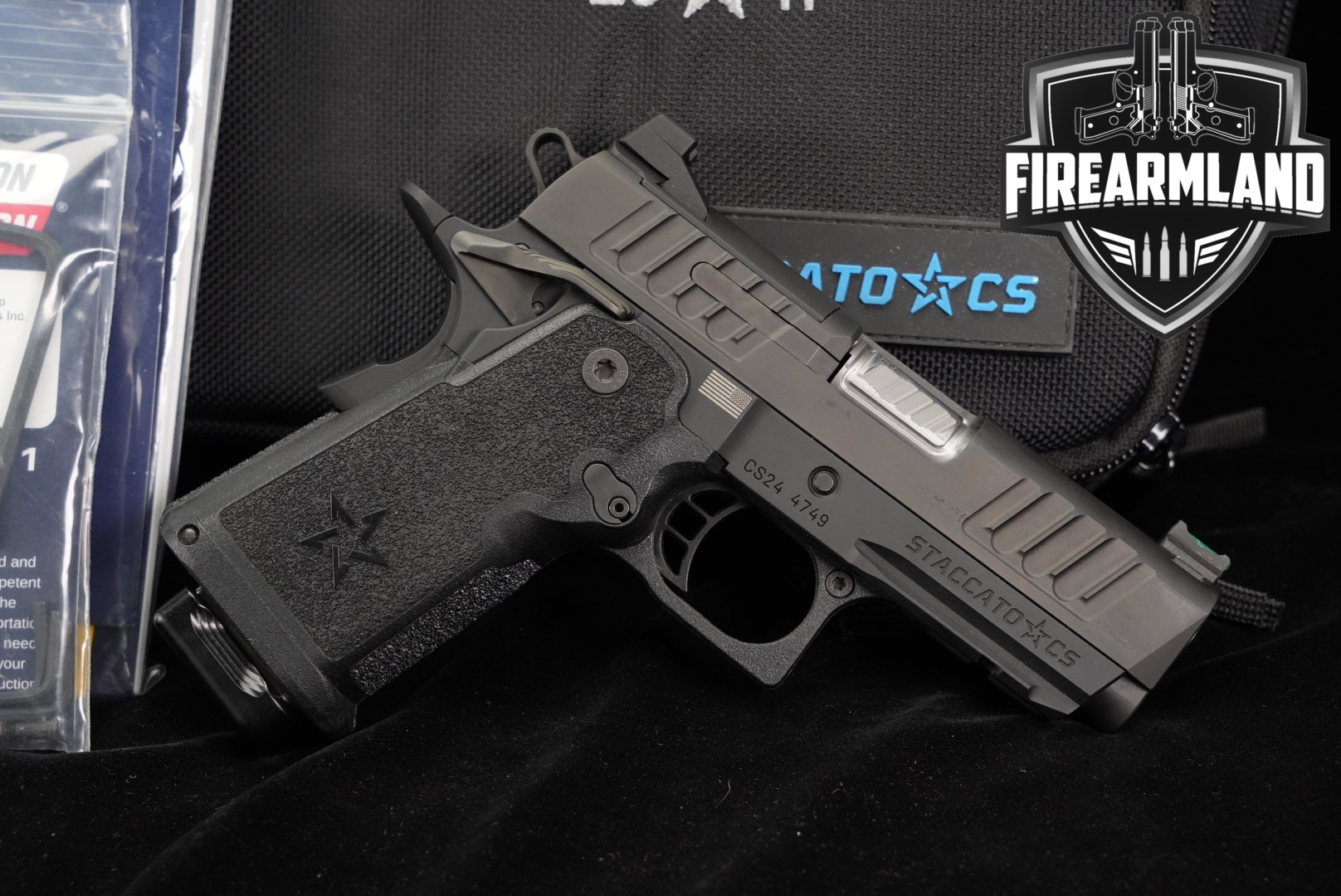 Staccato (STI) CS v3 9mm Luger Black in Very Good Condition Thumbnail