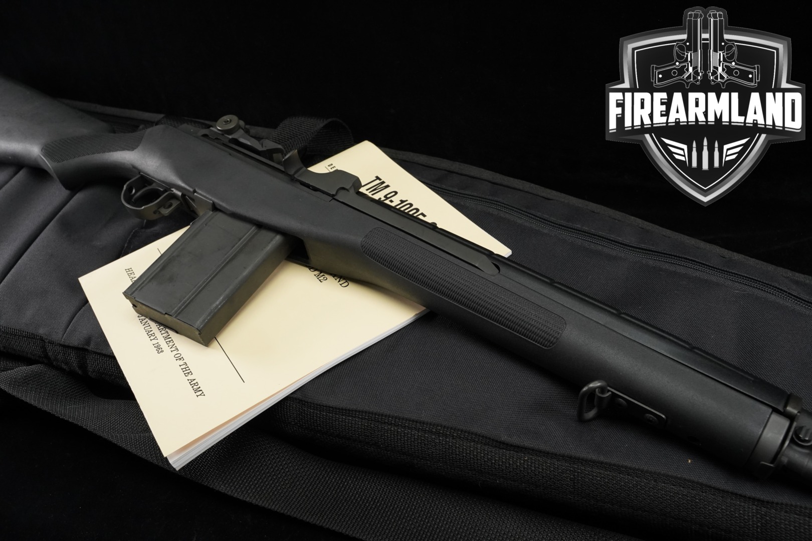 Springfield Armory M1A Standard Issue .308 Win. Black in Excellent Condition Thumbnail