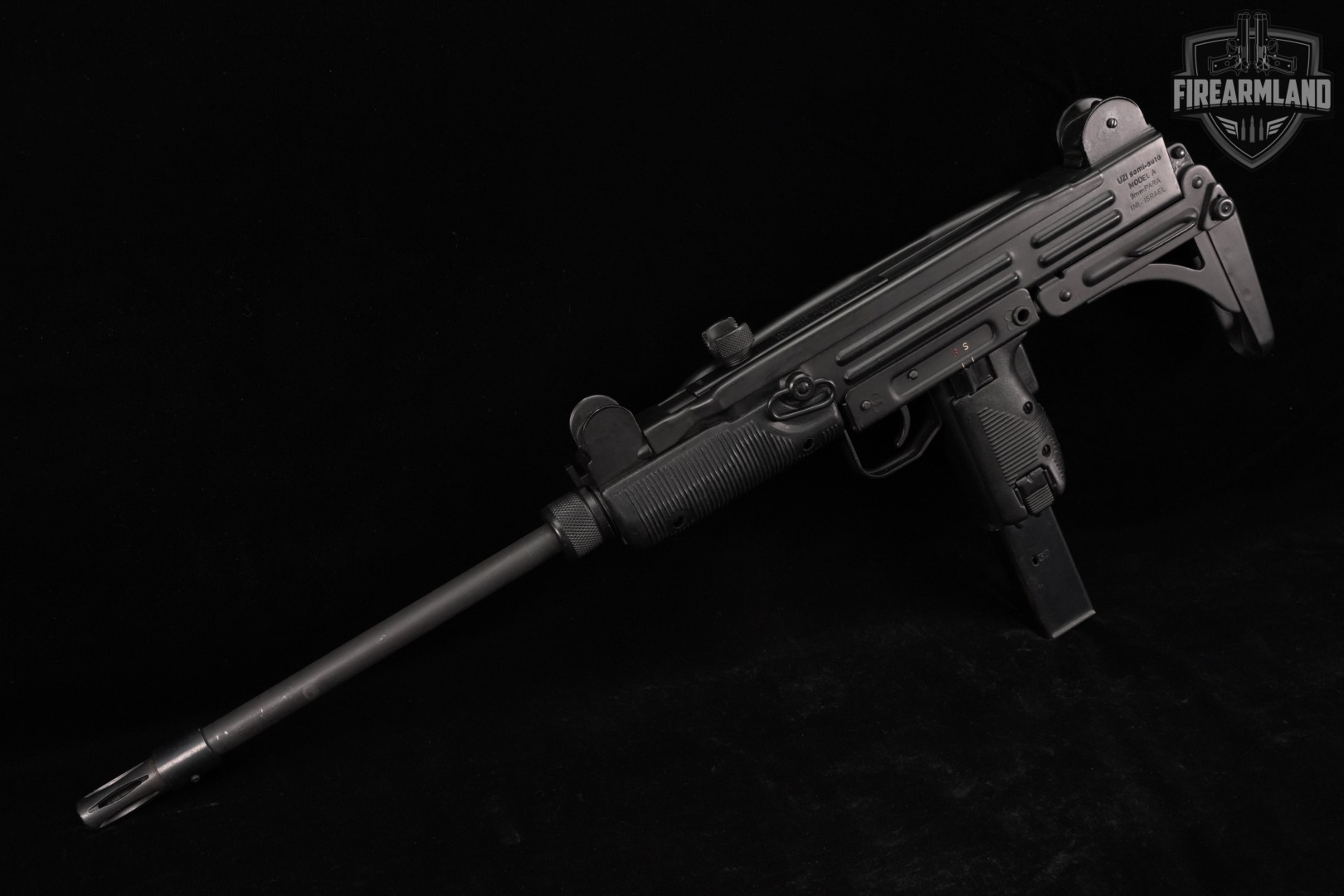 PRE-BAN ISRAELI Military Industries UZI Model A 9mm 16" +4 MAGS-img-20