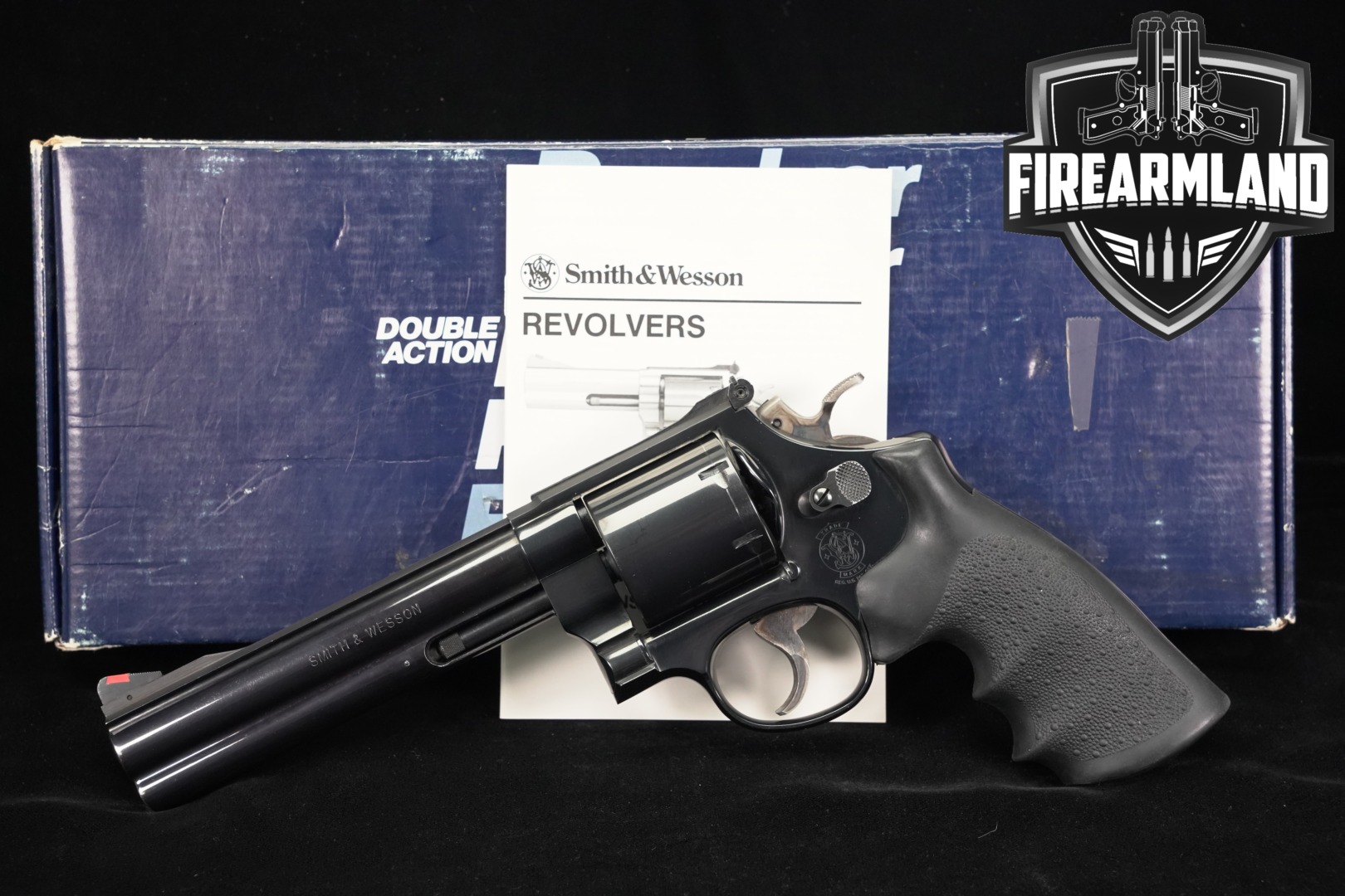 Smith & Wesson (S&W) Model 29-5 Classic Hunter .44 Rem Magnum Blued in Very Good Condition Thumbnail