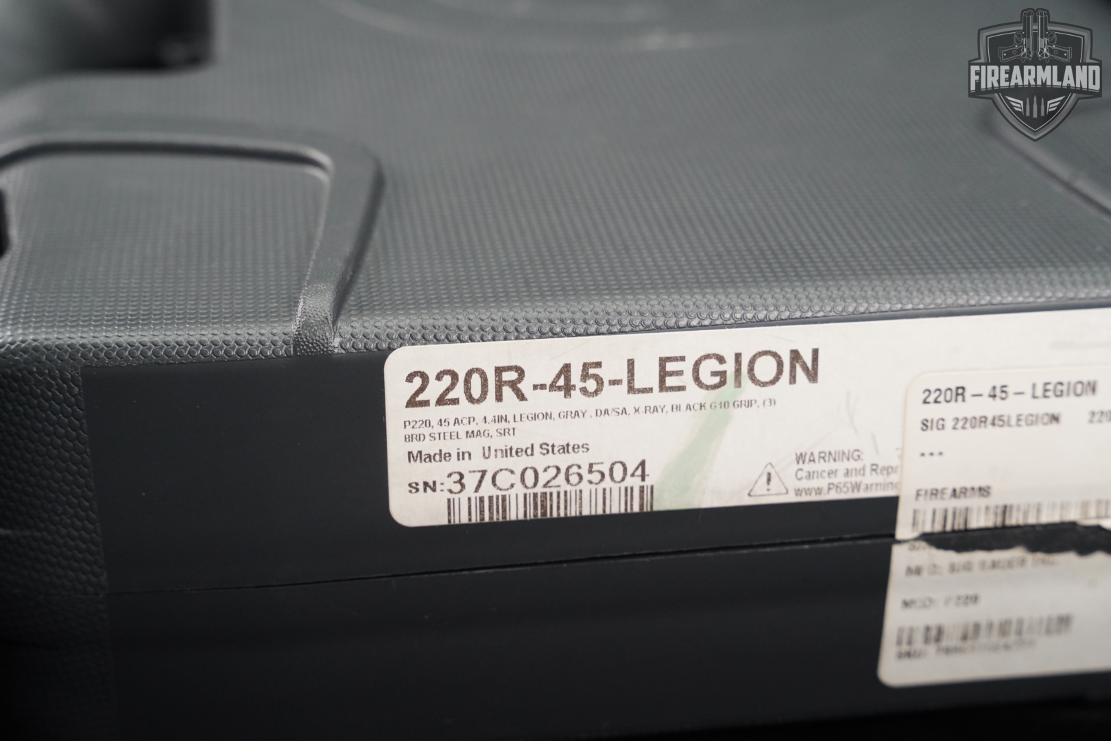 Sig Sauer P220 Legion 45 ACP 4.4" P-220 +3 MAGS & ORIG CASE-img-3