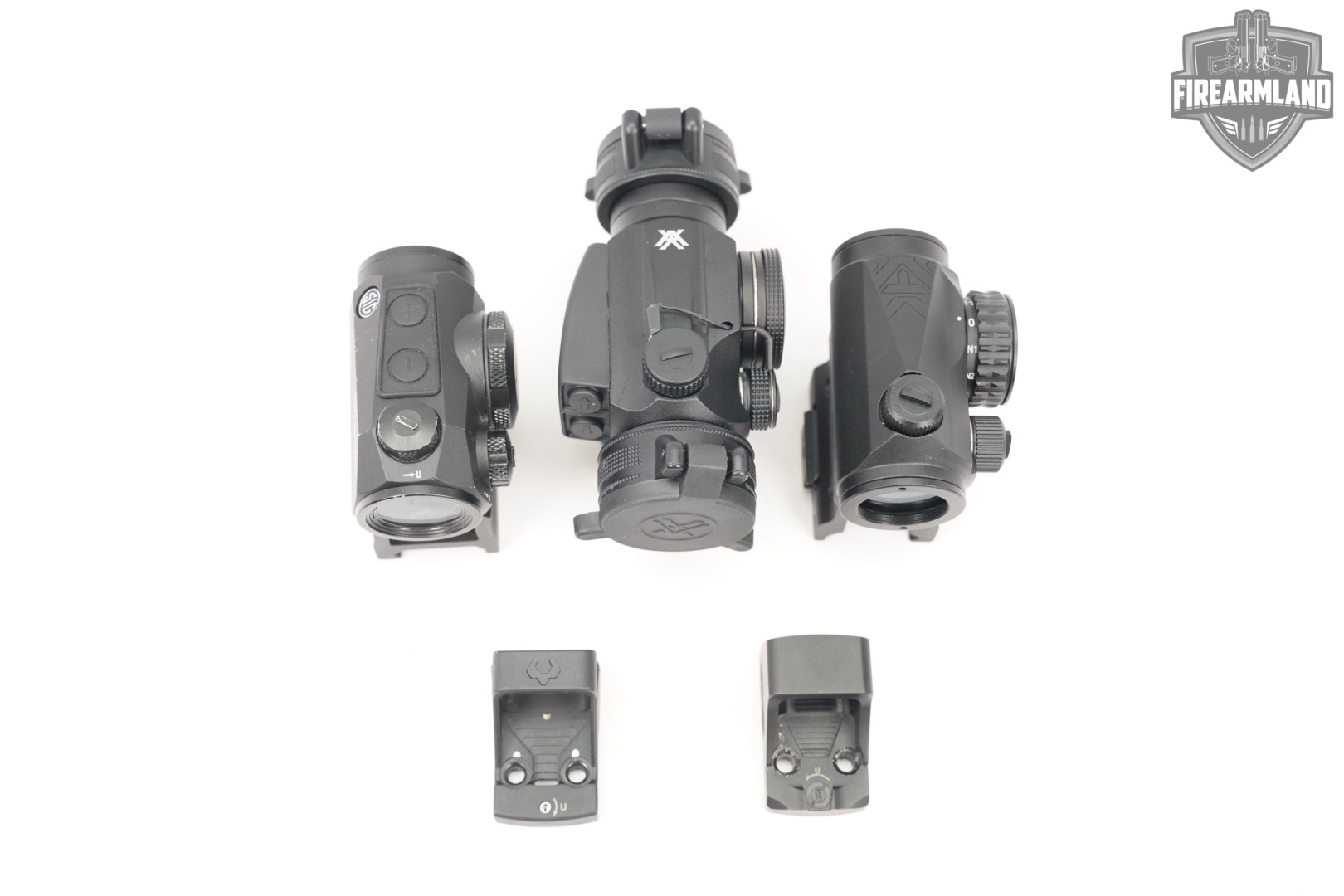 Five Red Dot Lot Sight 5 Pack Holosun Sig Sauer Vortex Viridian RDS-img-3