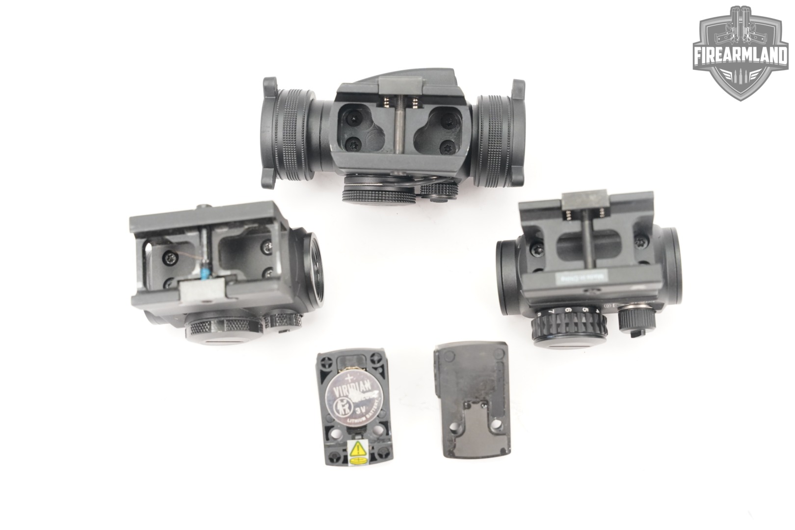 Five Red Dot Lot Sight 5 Pack Holosun Sig Sauer Vortex Viridian RDS-img-4