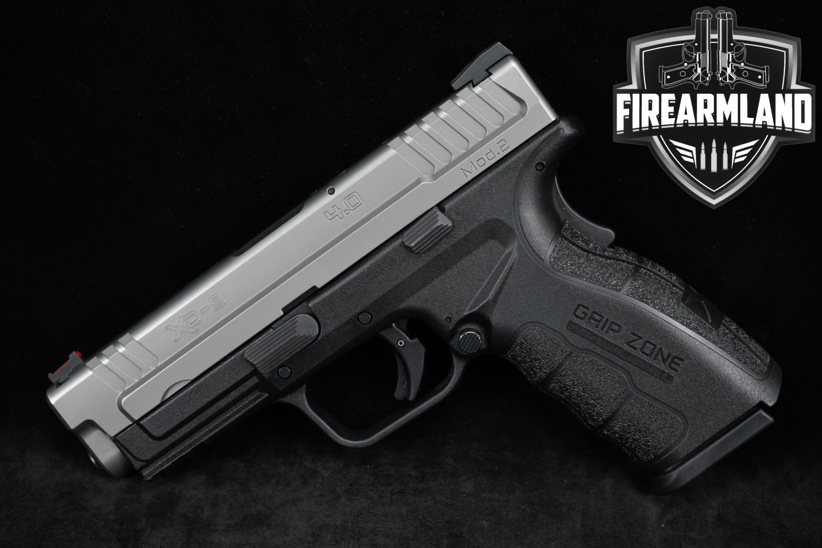 Springfield Armory XD Mod.2 Service Model 9mm Luger Two-Tone Stainless in Excellent Condition Thumbnail