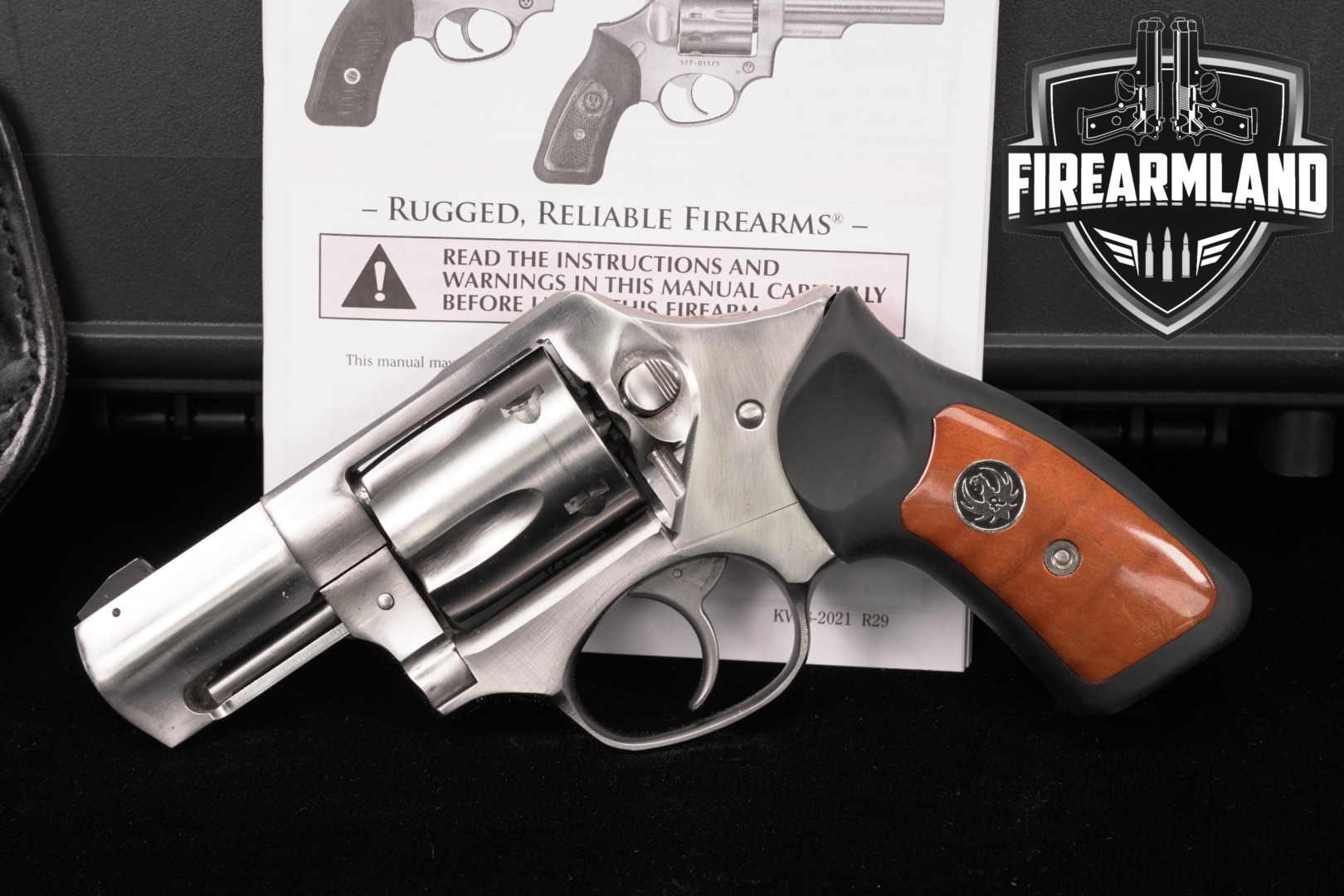 2021 Sturm Ruger SP101 DAO, Spurless Hammer .357 Mag. Satin Stainless in Very Good Condition Thumbnail