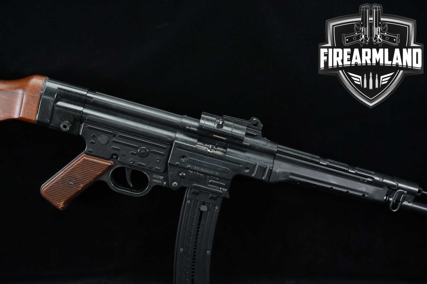 German Sport Guns (GSG) GSG-STG44 .22 LR Black & Wood in Fair Condition Thumbnail