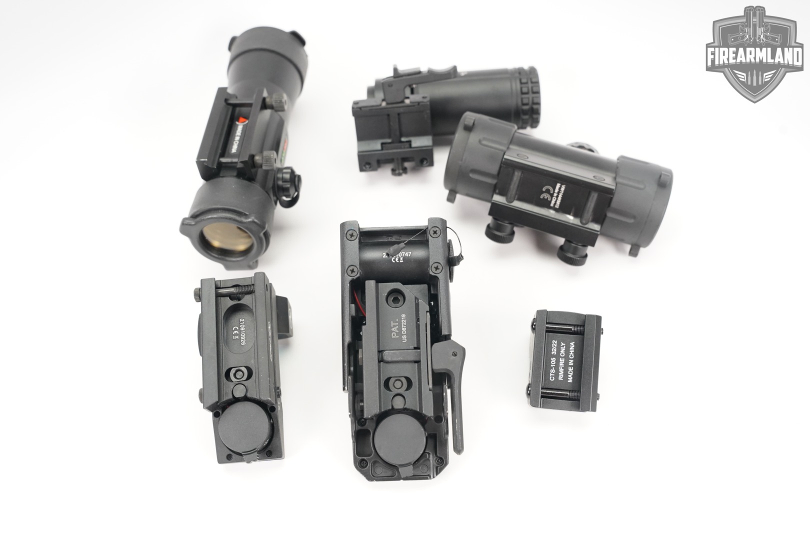 FIVE RED DOT SIGHT LOT 5 Pack Crimson Trace UTG TruGlo Firefield Sightmark-img-4