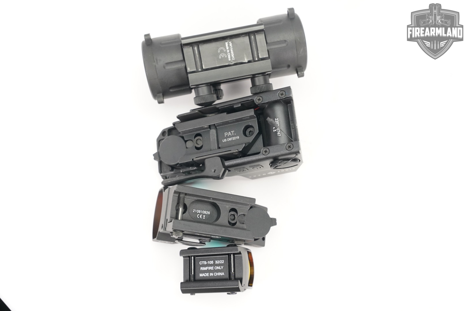 FIVE RED DOT SIGHT LOT 5 Pack Crimson Trace UTG TruGlo Firefield Sightmark-img-5