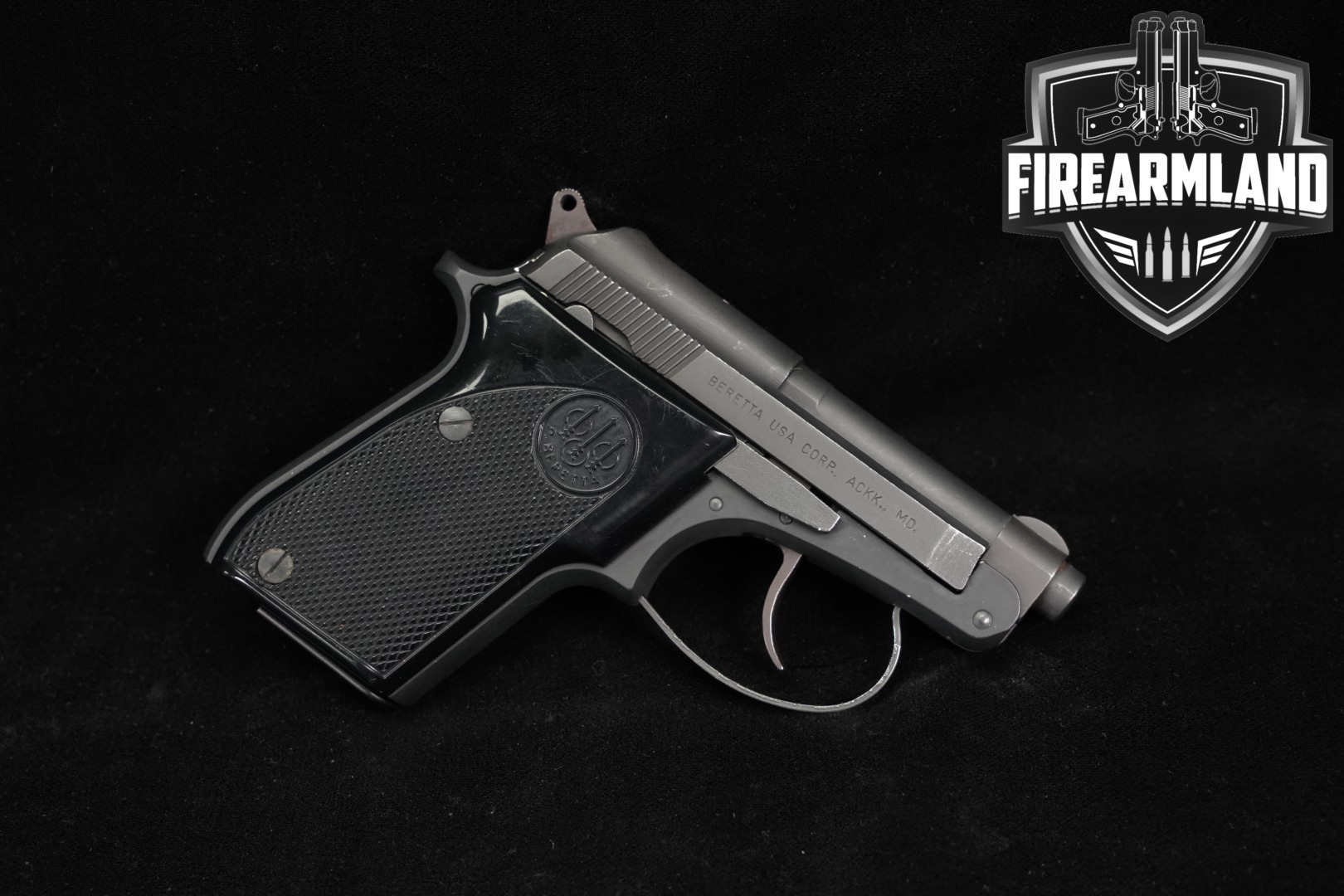 Beretta 21A Bobcat .22 LR Black in Good Condition Thumbnail