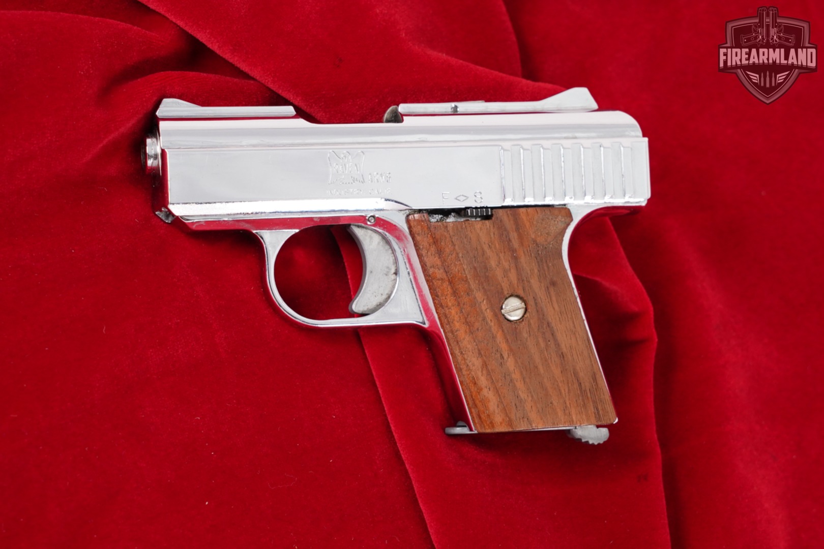 Raven Arms Model P-25 25ACP (6.35Mm) 2.5" Bright Nickel P25 +HOLSTER-img-3