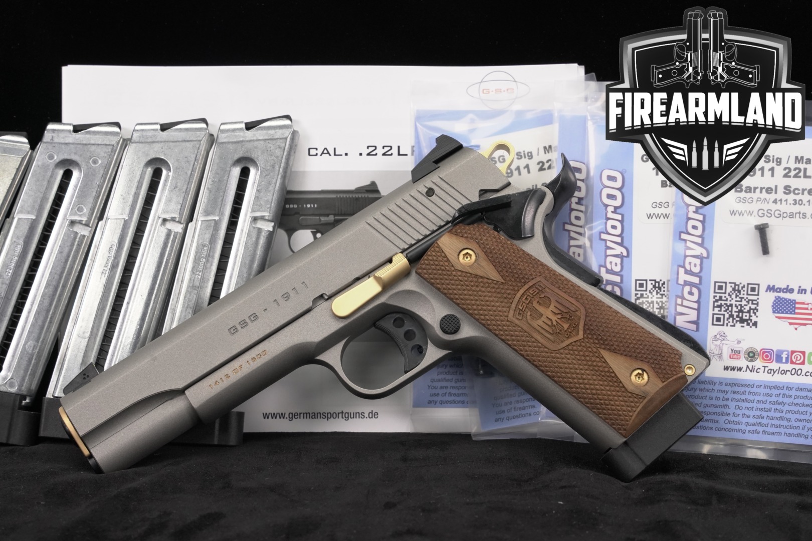 German Sport Guns (GSG) GSG 1911 .22 LR Grey in Excellent Condition Thumbnail