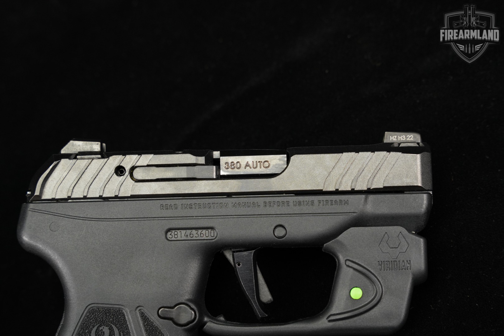 Ruger LCP MAX 380 ACP 2.80" +3 MAGS, VIRIDIAN LASER-img-13