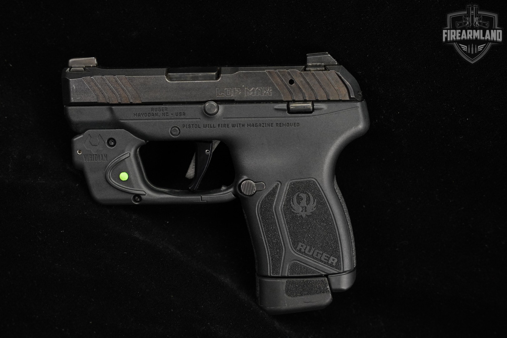 Ruger LCP MAX 380 ACP 2.80" +3 MAGS, VIRIDIAN LASER-img-4