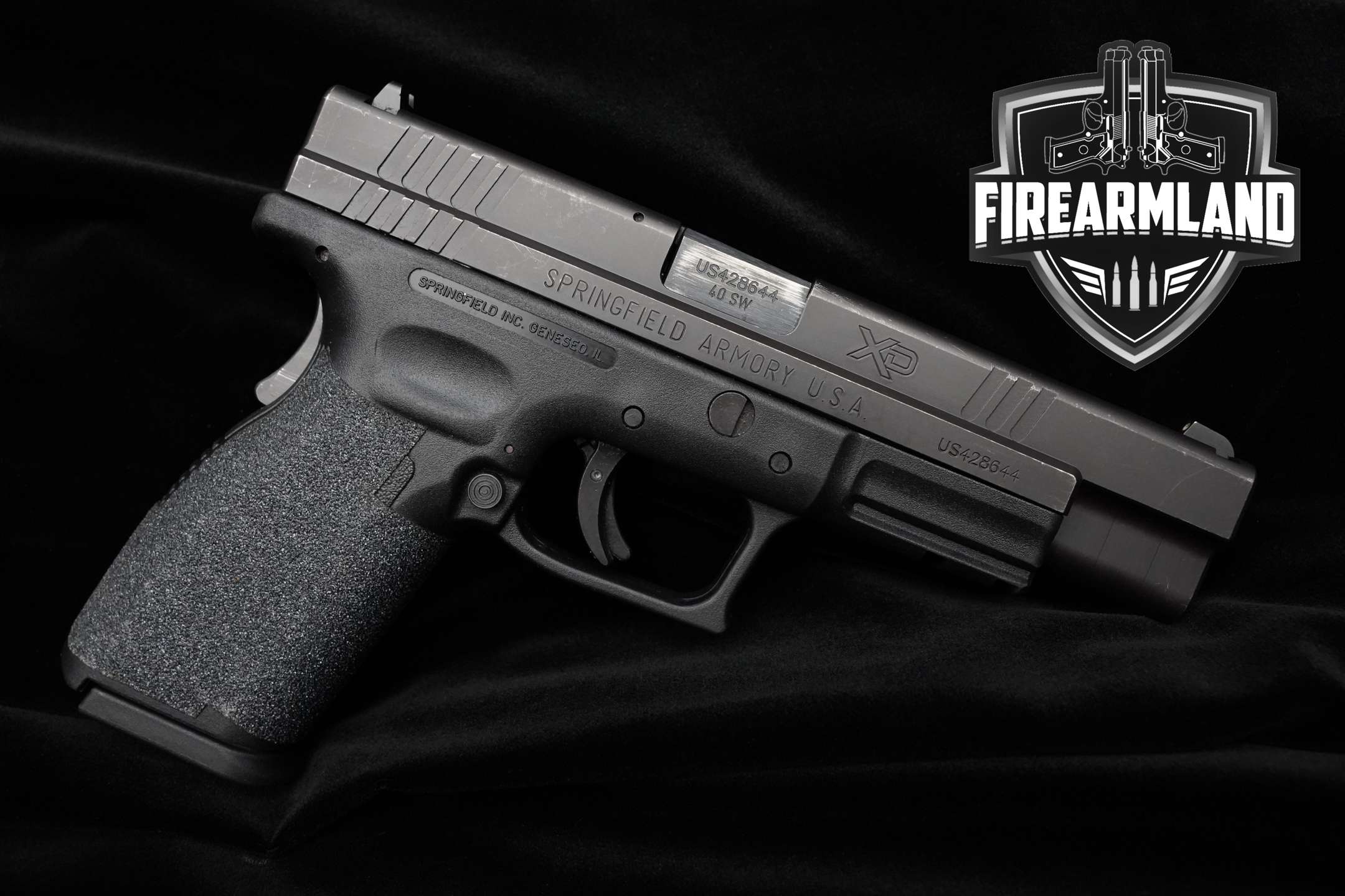 Springfield Armory XD-40 Tactical .40 S&W Melonite in Good Condition Thumbnail